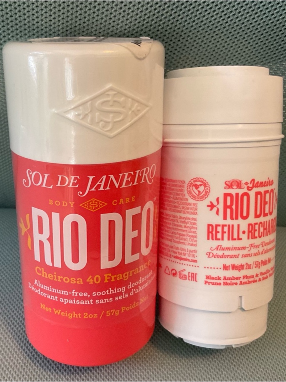 Sol de Janeiro Rio Deo Stick and Refill Cheirosa 40 New